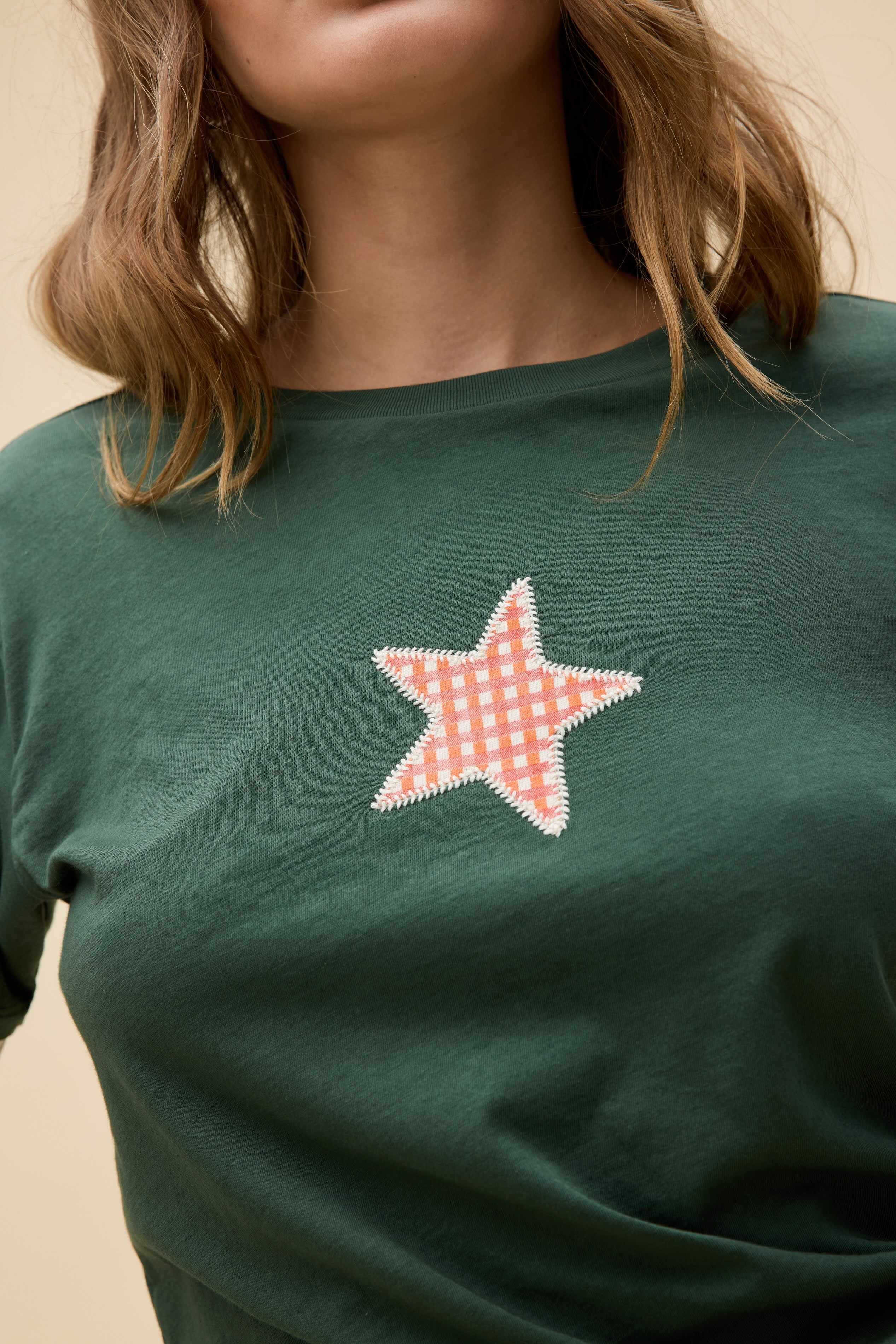 Applique Star Solo Twofer Long Sleeve - Image 3