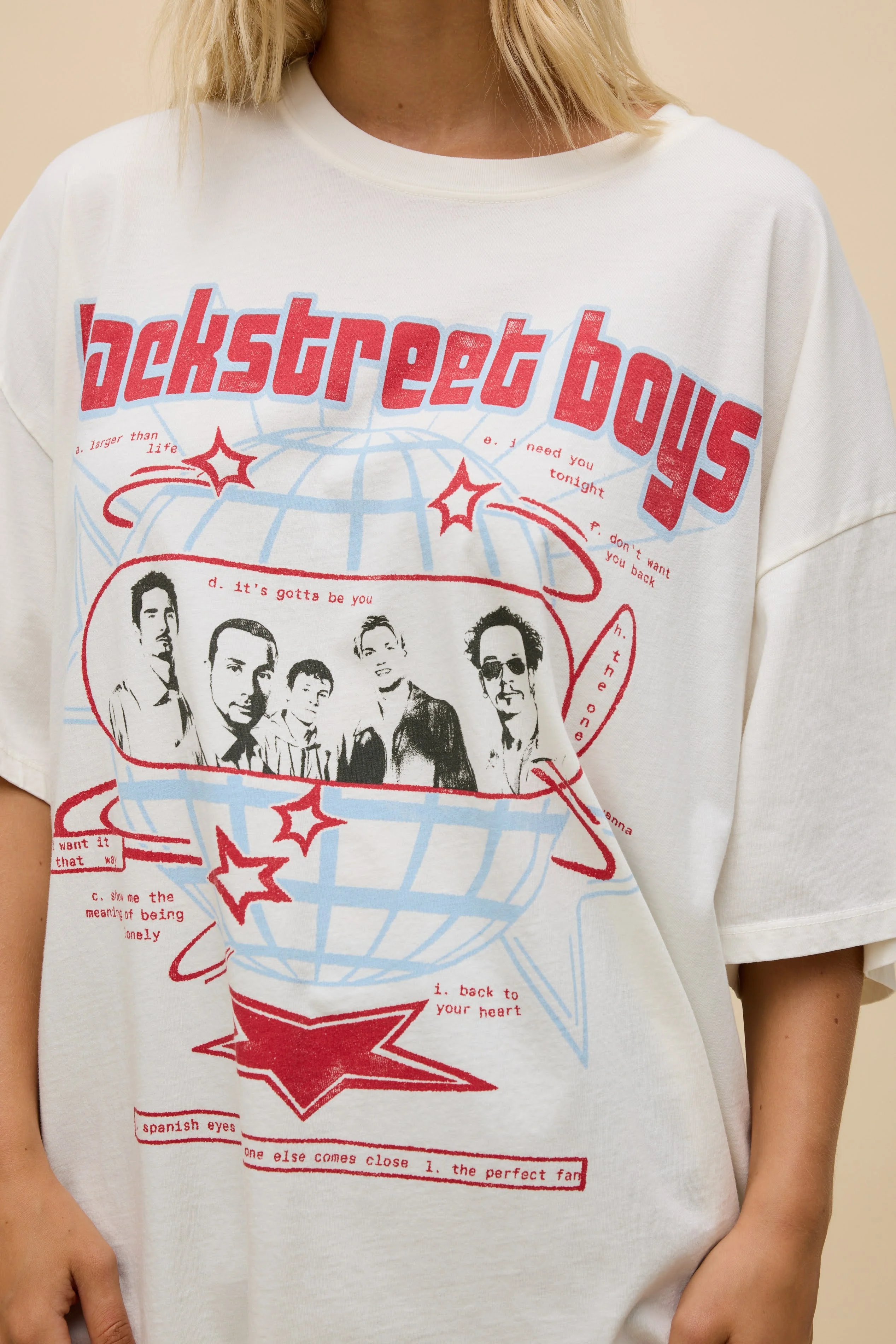 Backstreet Boys Into The Millennium Tour OS Tee - Image 3
