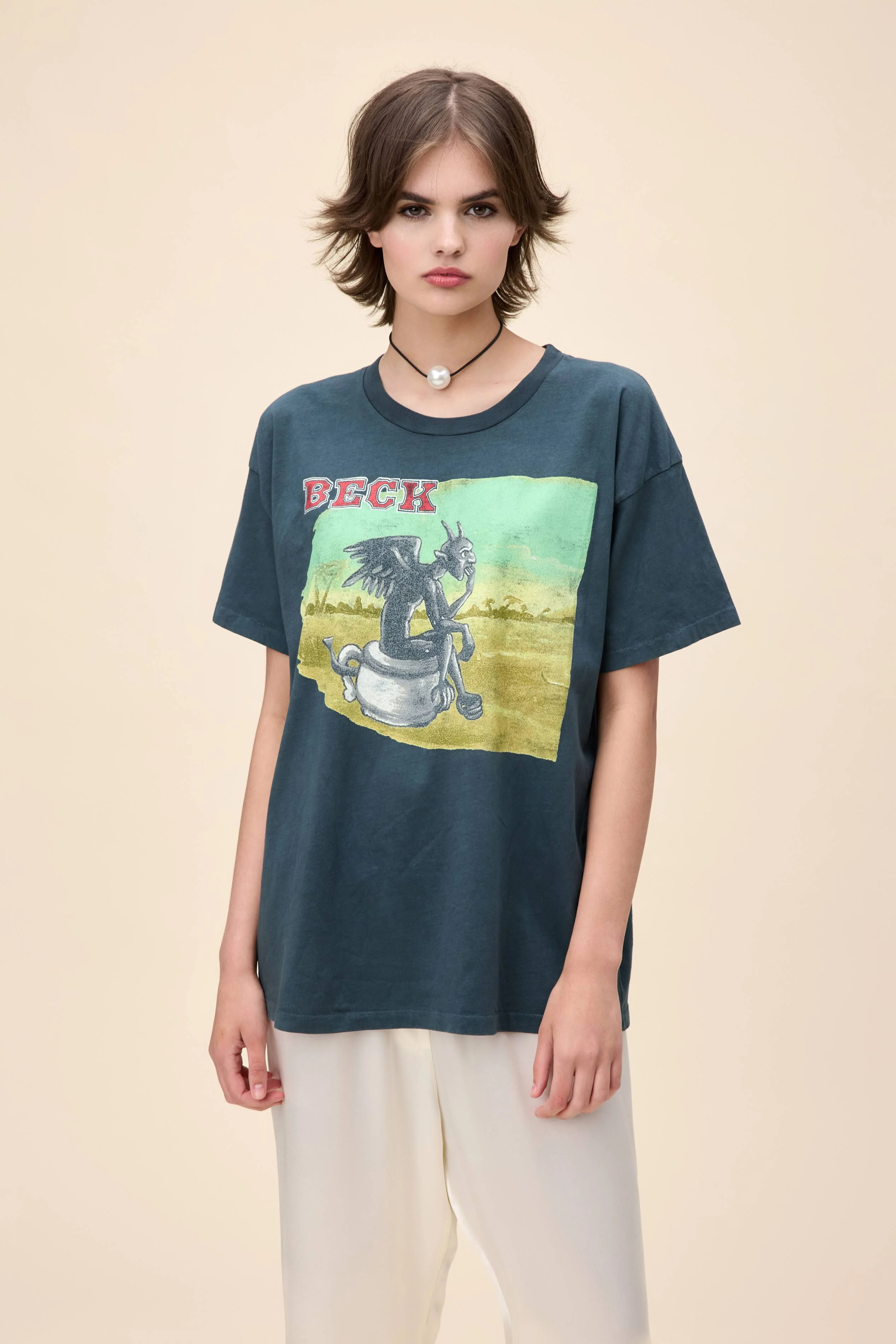 Beck Devils Haircut Merch Tee - Image 3