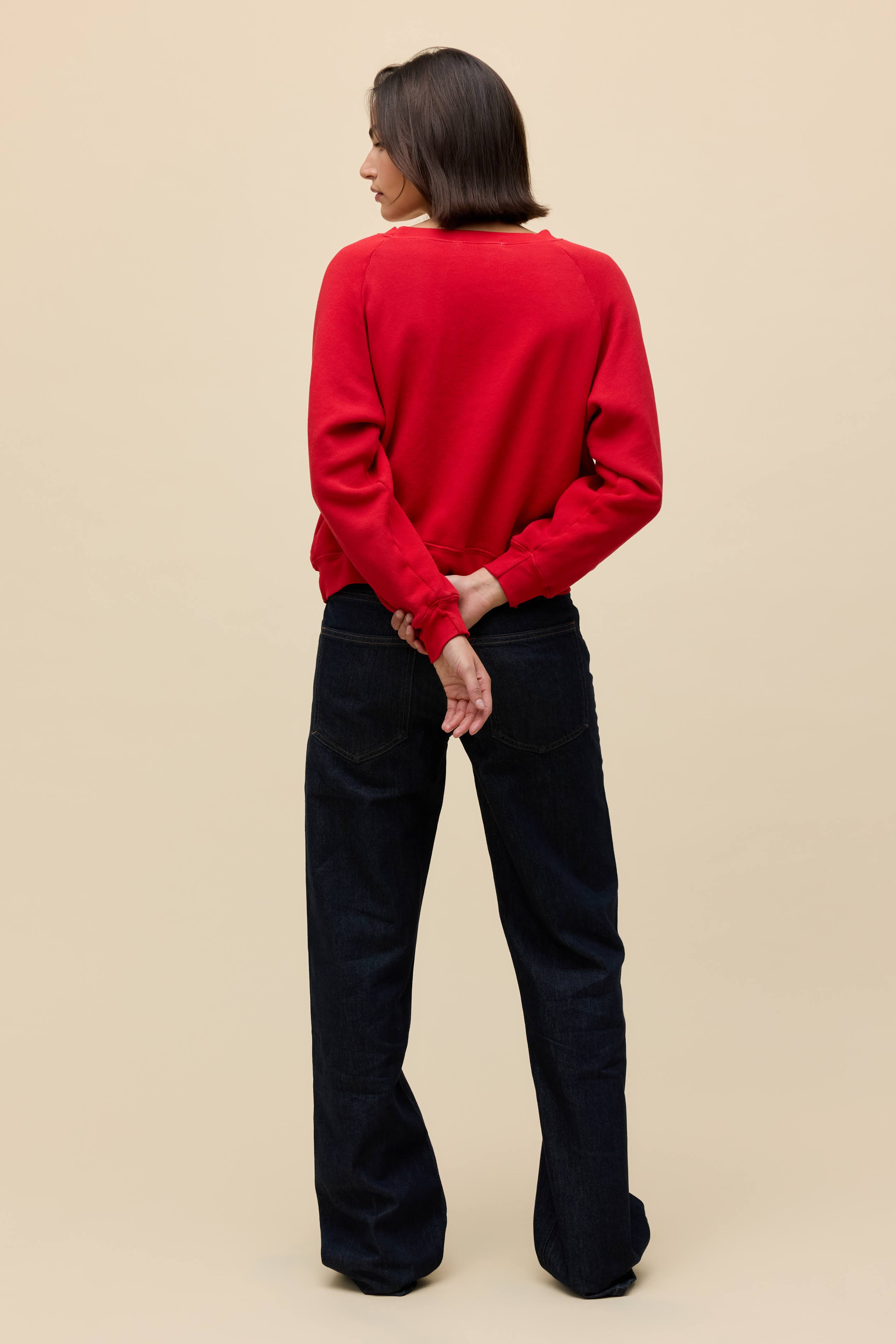 Blondie Self-Titled Shrunken Raglan Sweatshirt - Image 5