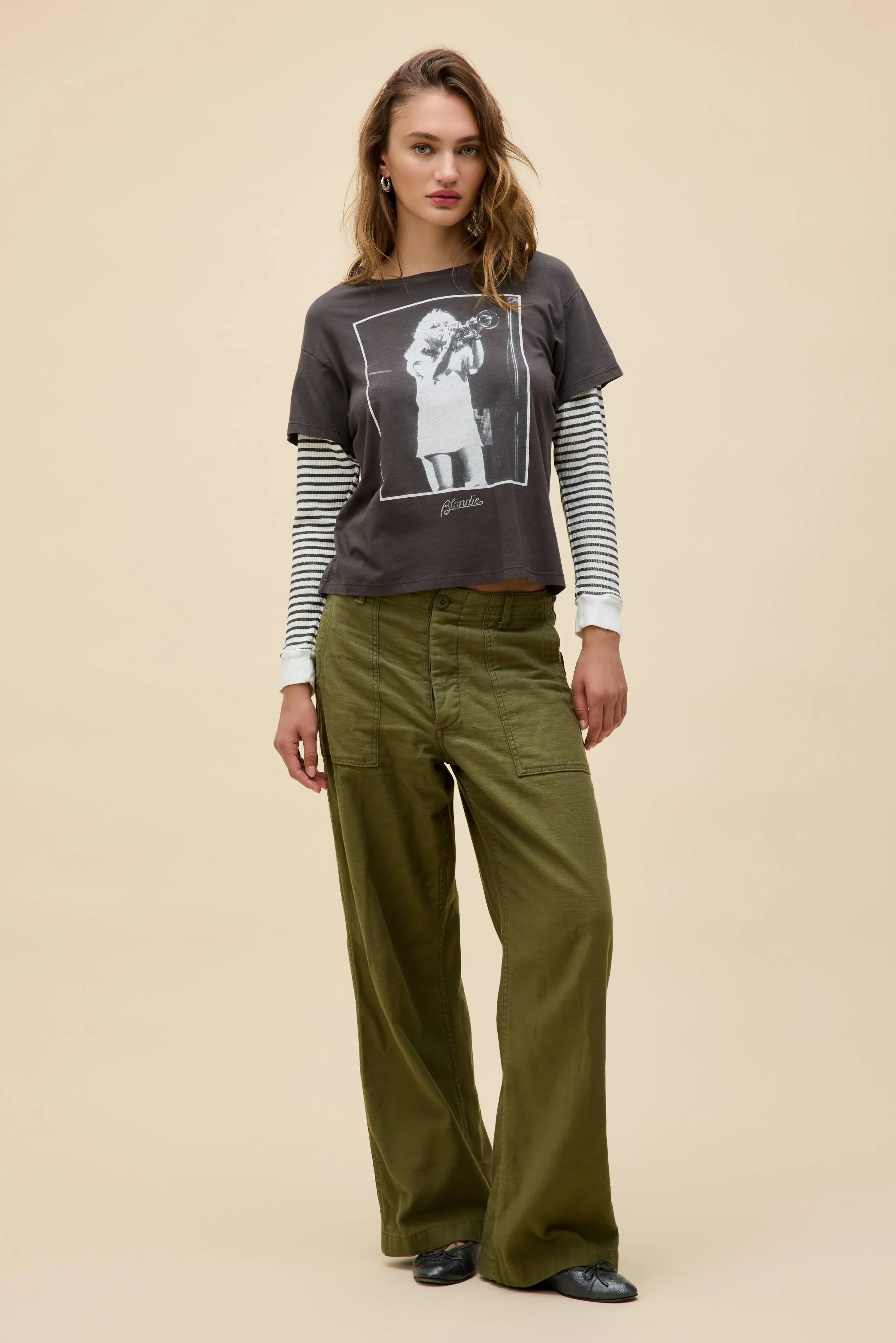 Blondie Trumpet Photo Solo Twofer Long Sleeve - Image 3