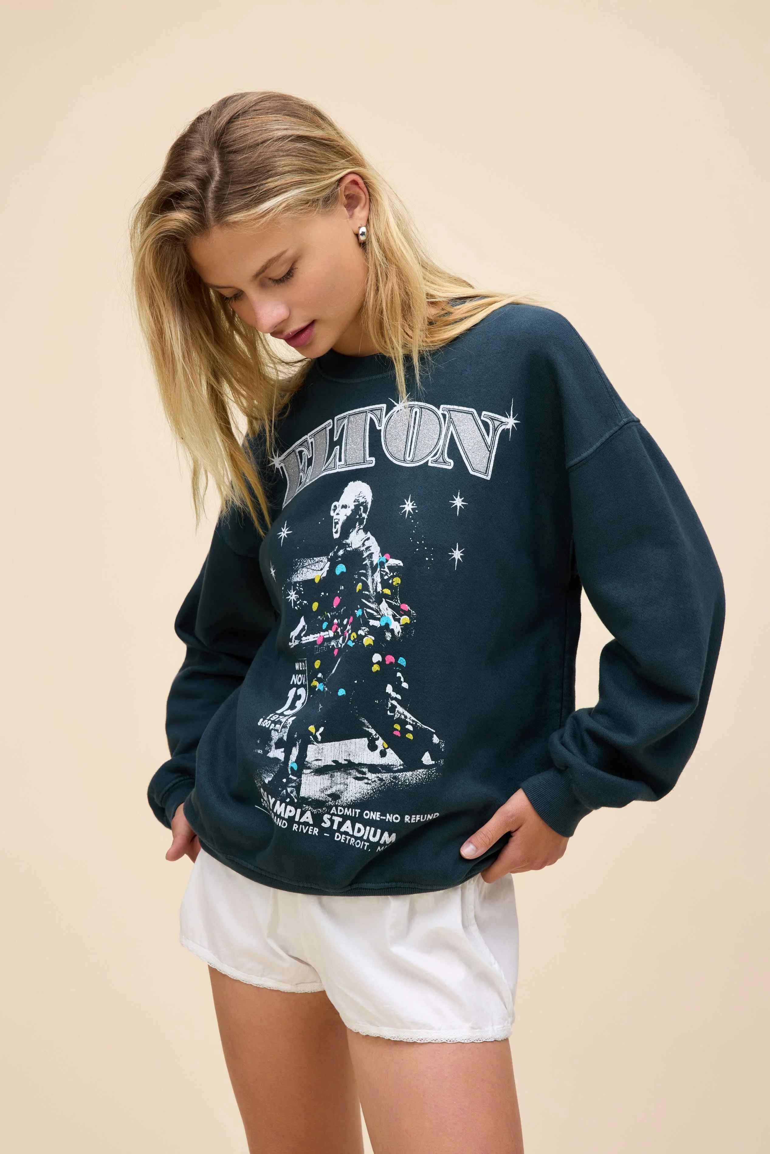 Elton John Olympia Stadium BF Sweatshirt - Image 4