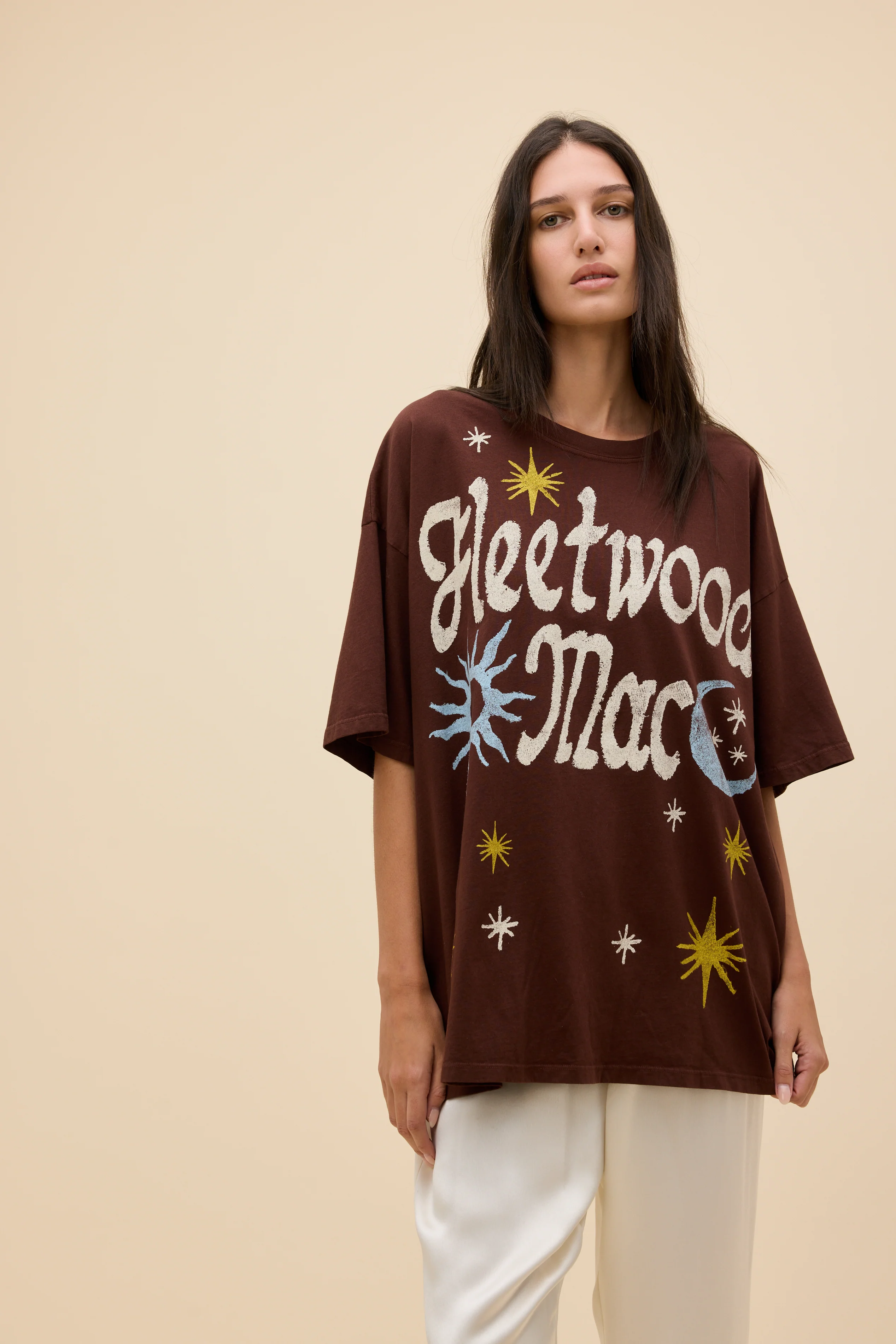 Fleetwood Mac 1973 Doodles OS Tee - Image 4