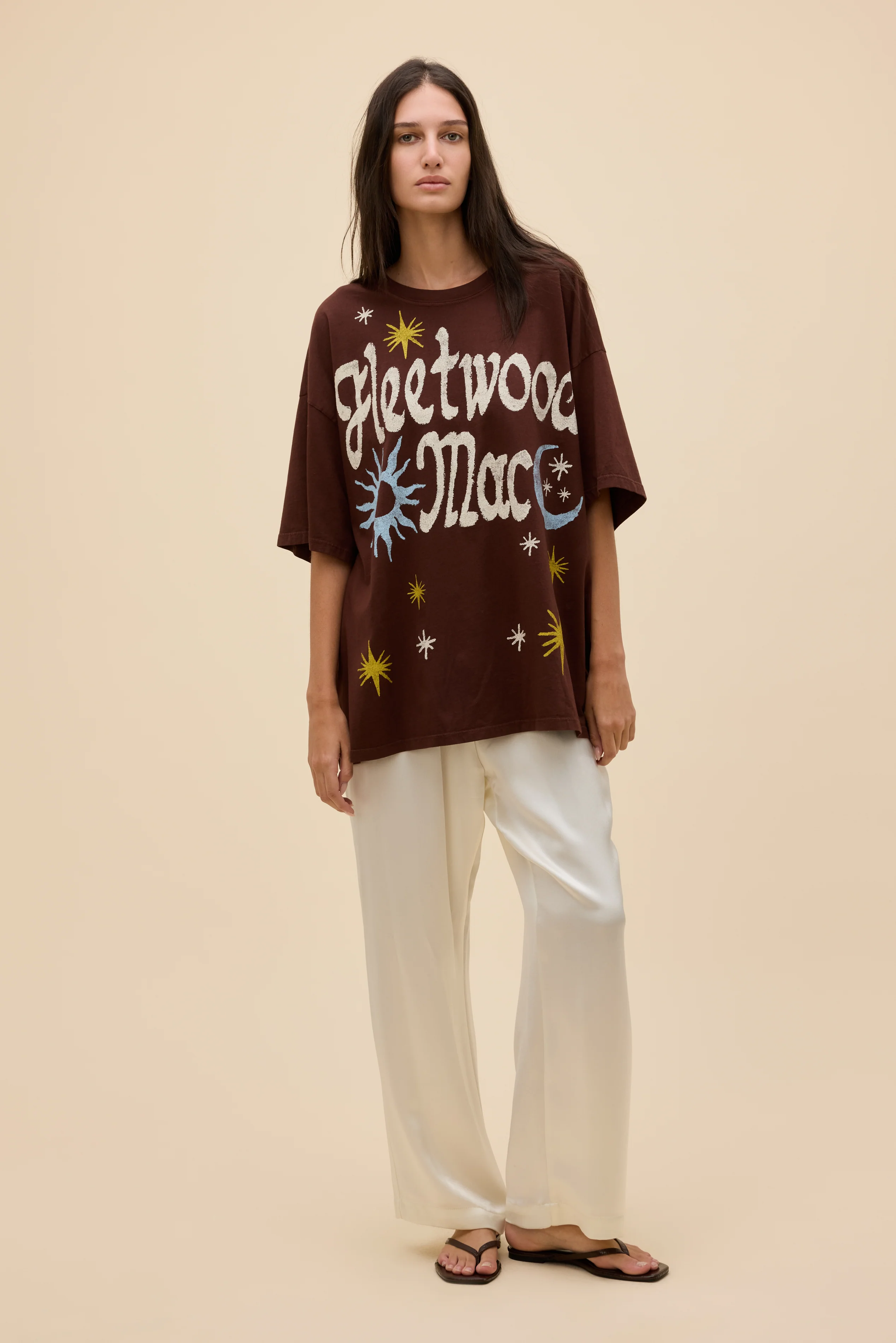 Fleetwood Mac 1973 Doodles OS Tee - Image 5