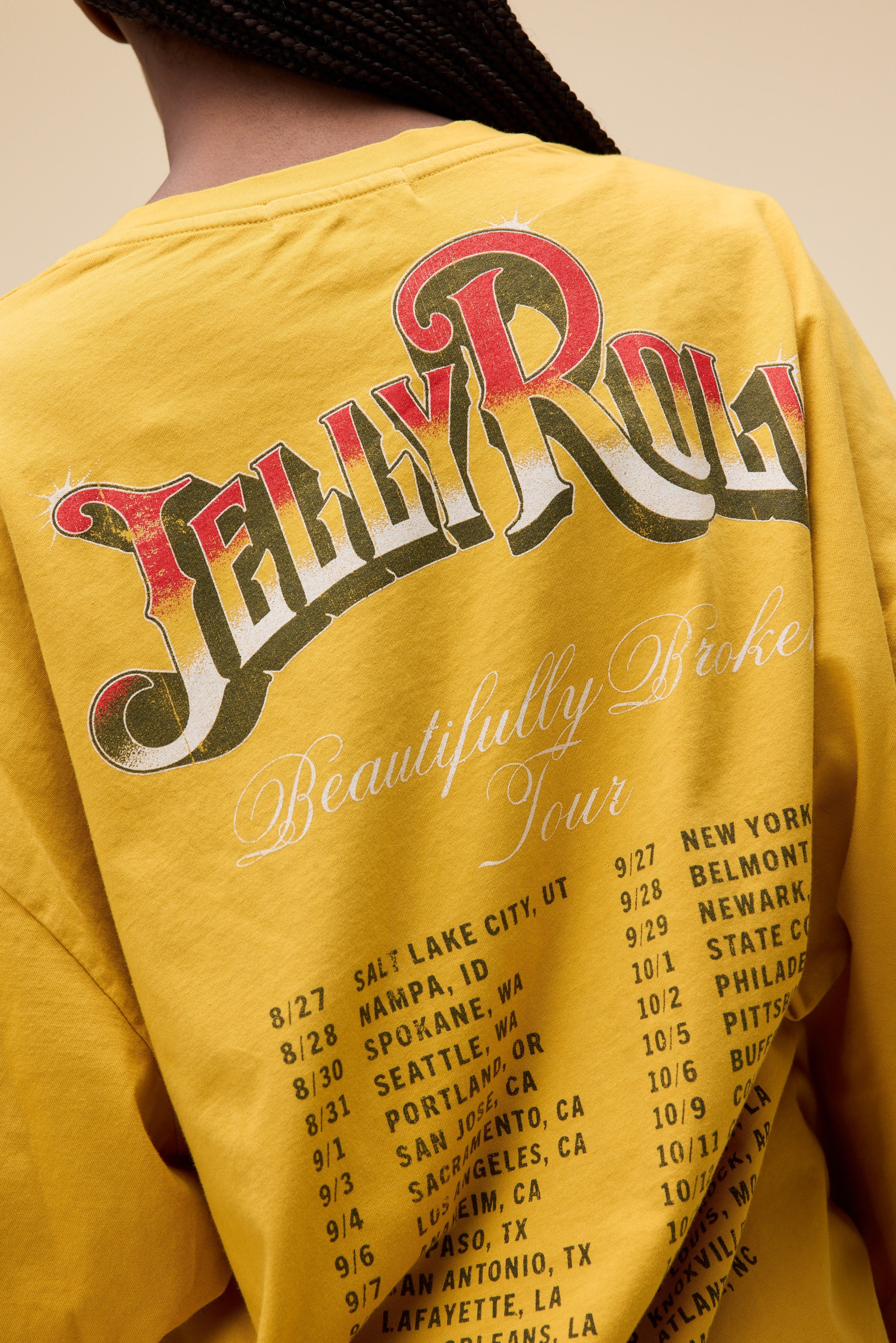Jelly Roll Beautifully Broken Tour OS Tee - Image 5