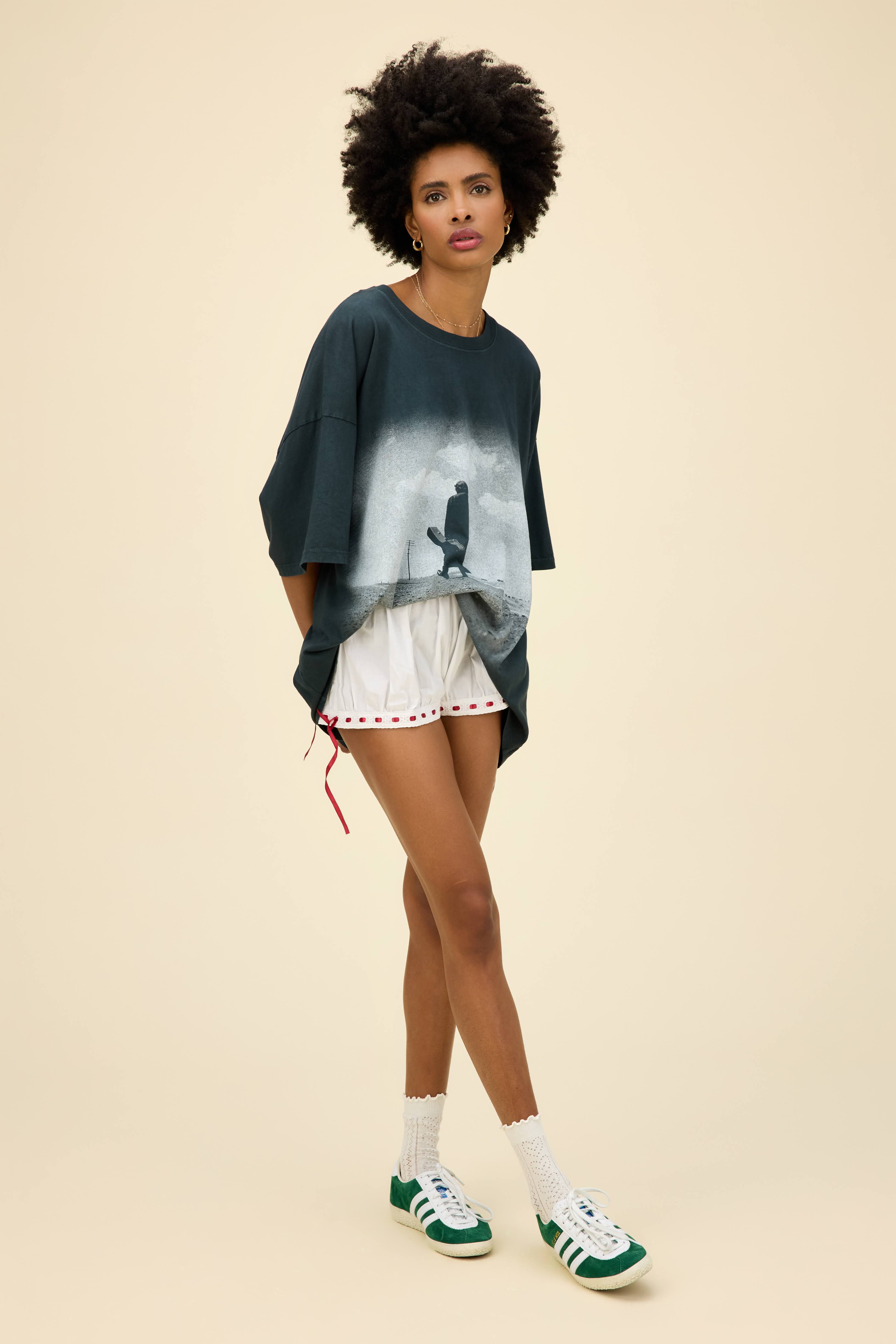 Johnny Cash Silhouette OS Tee - Image 5