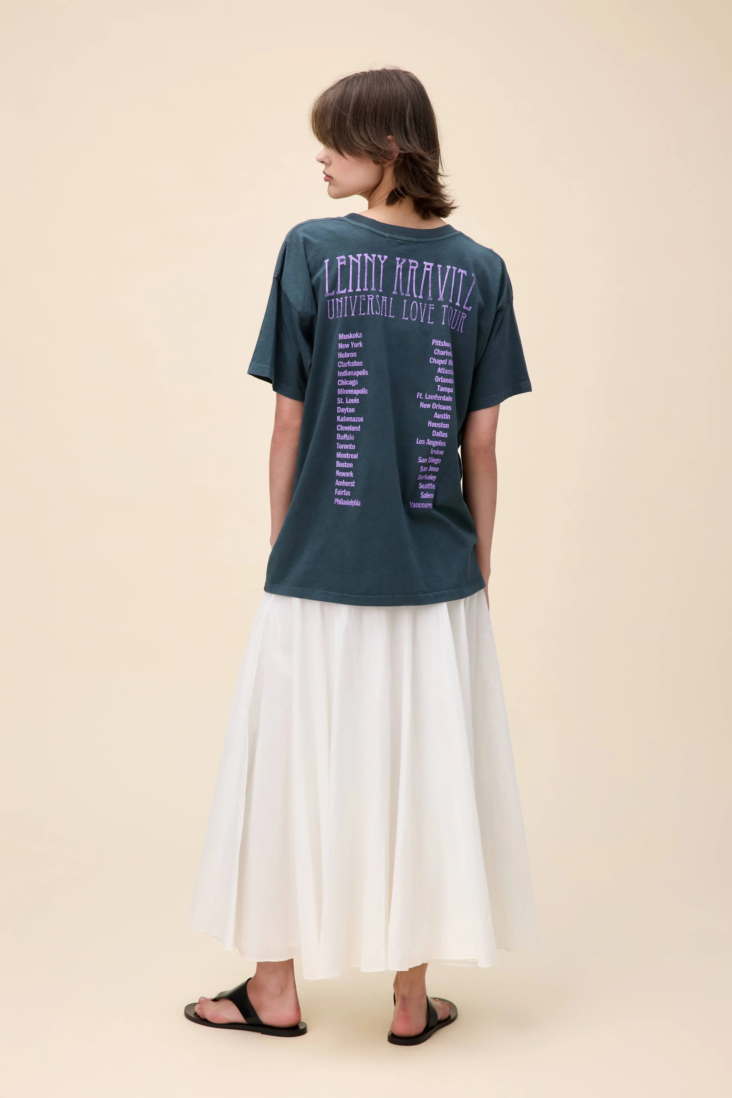 Lenny Kravitz Universal Love Tour Merch Tee - Image 6