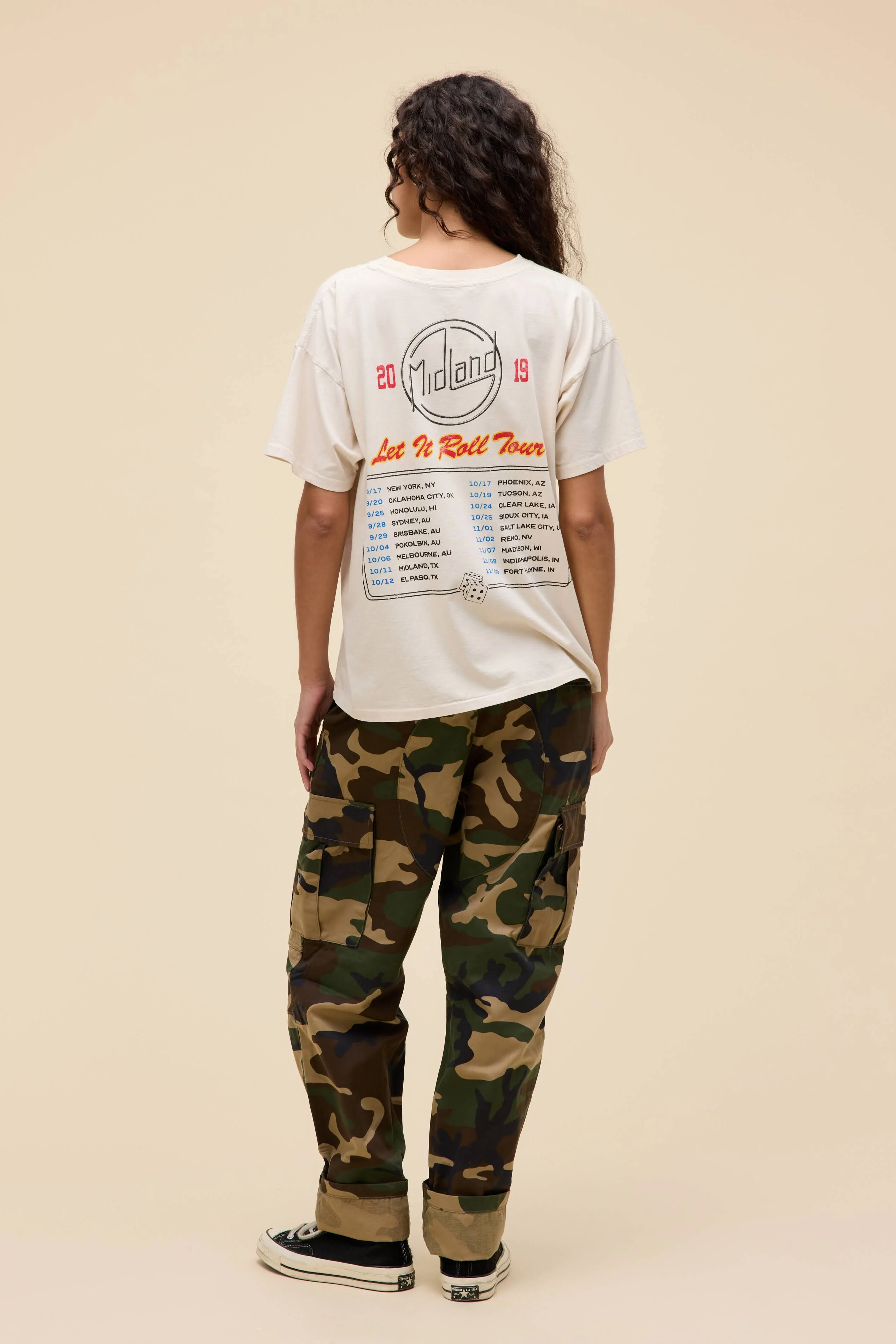 Midland Let It Roll Tour Merch Tee - Image 4