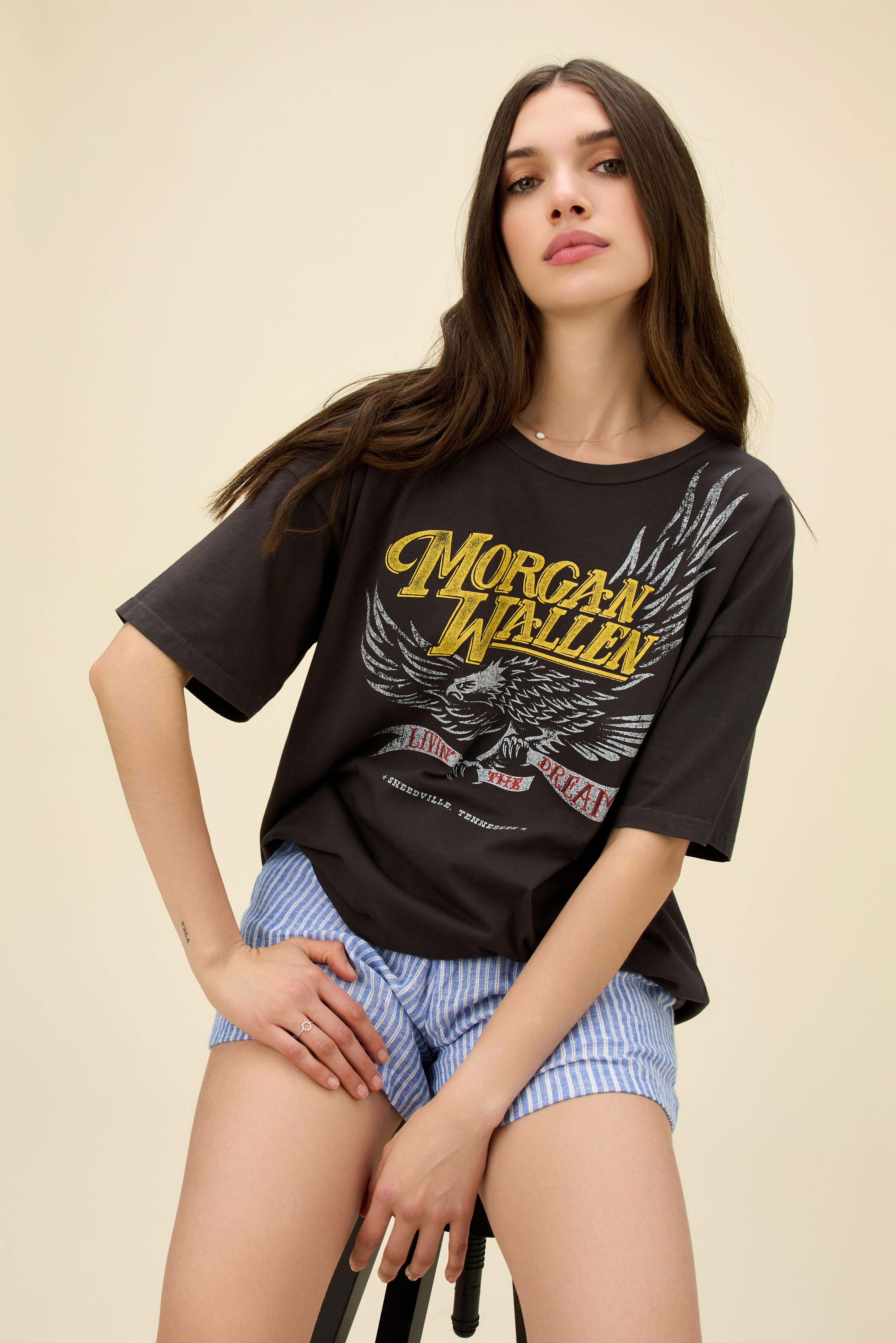 Morgan Wallen Livin' The Dream Merch Tee - Image 3