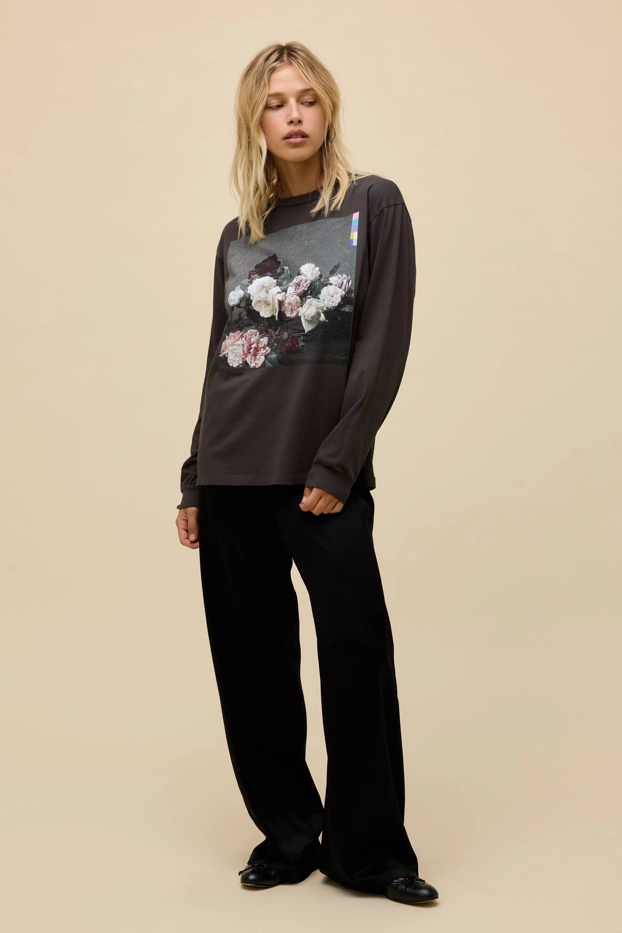 New Order Power Corruption & Lies Merch Long Sleeve - Image 4