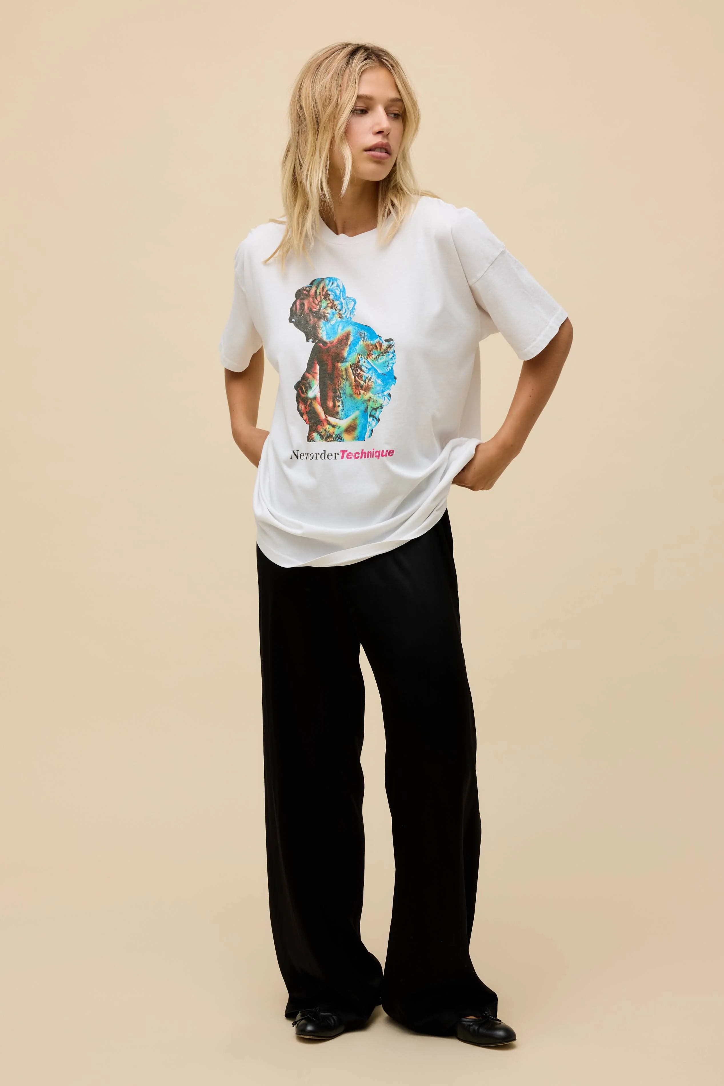 New Order Technique Merch Tee - Image 3