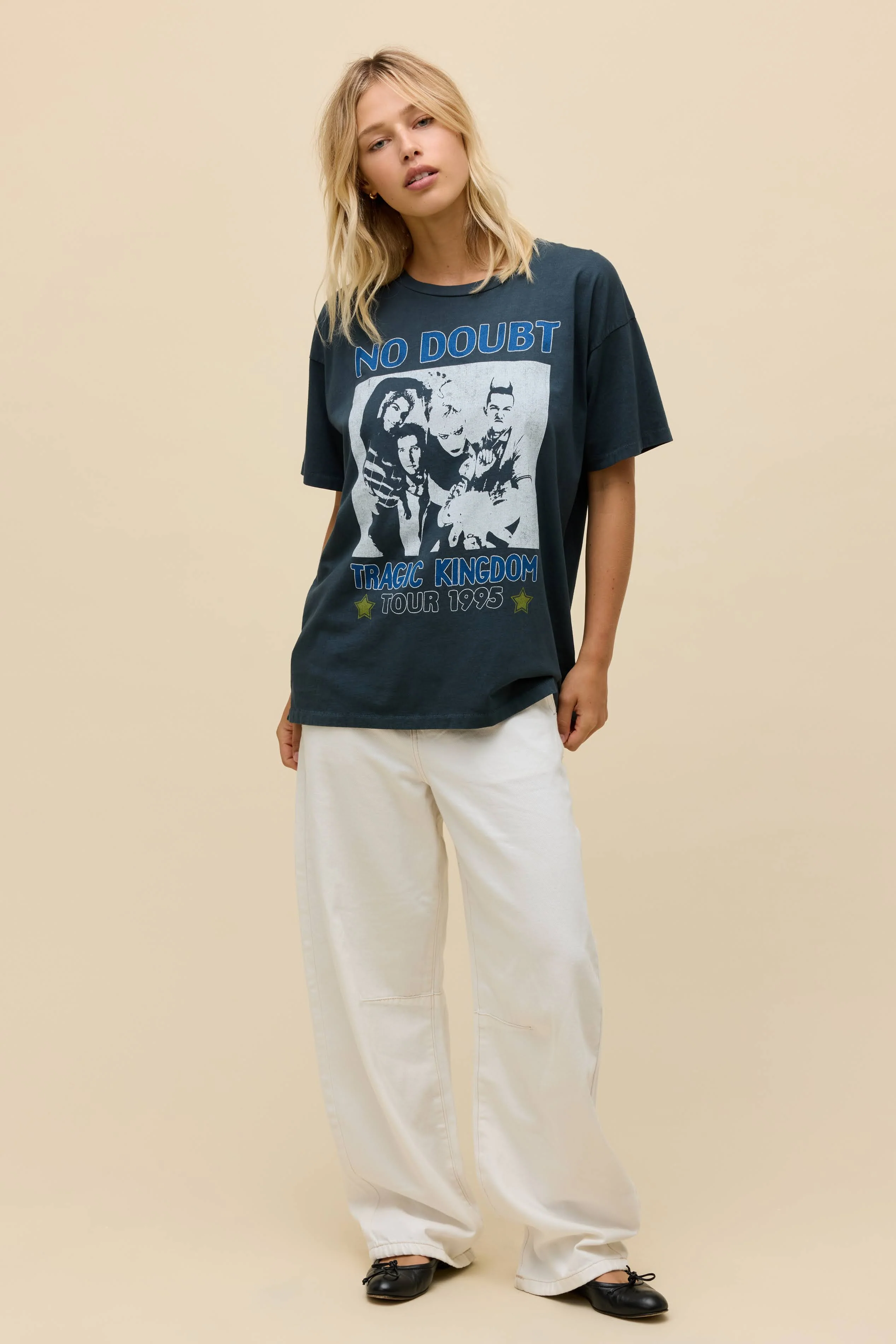 No Doubt Tragic Kingdom Tour 1995 Merch Tee - Image 3