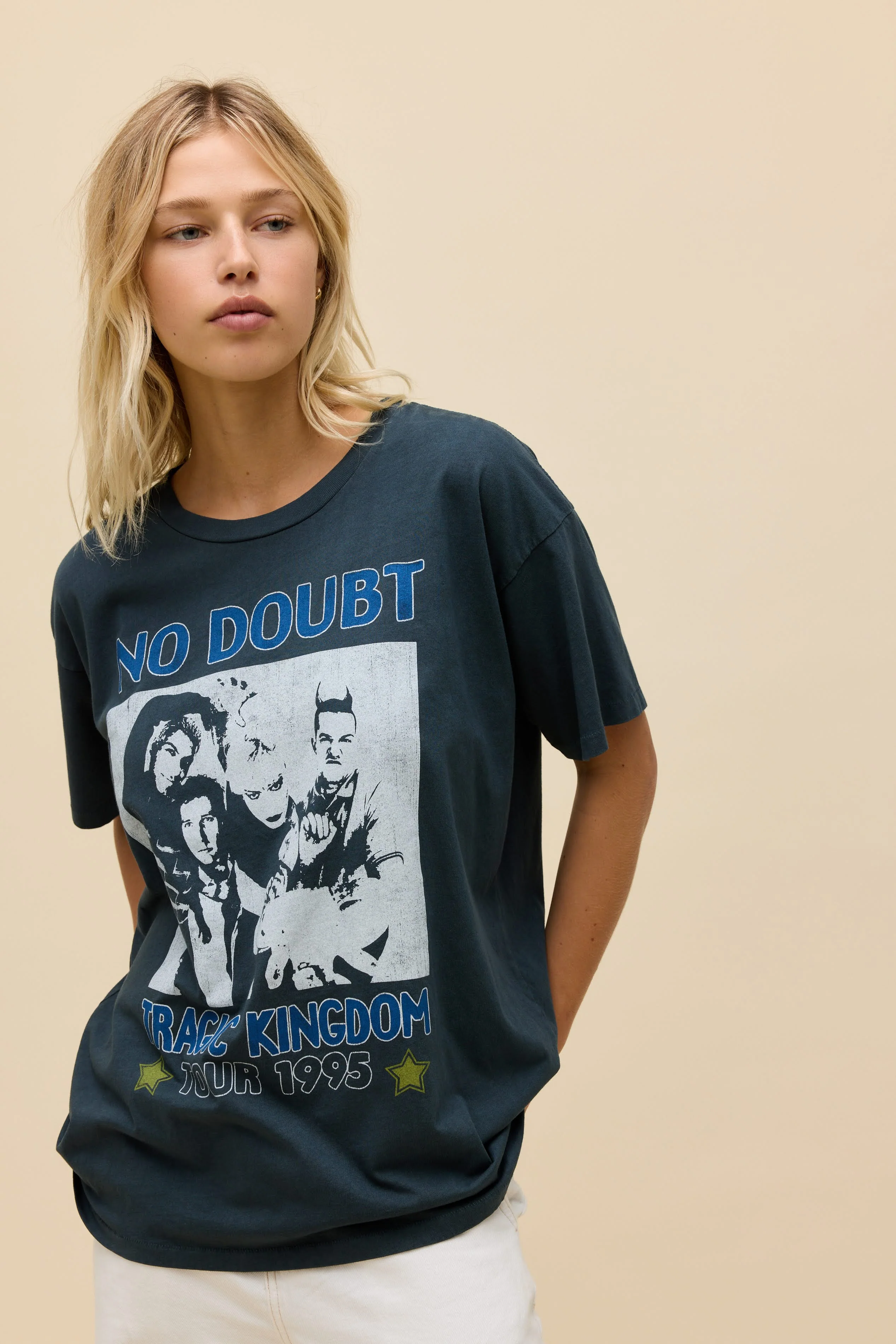 No Doubt Tragic Kingdom Tour 1995 Merch Tee - Image 4