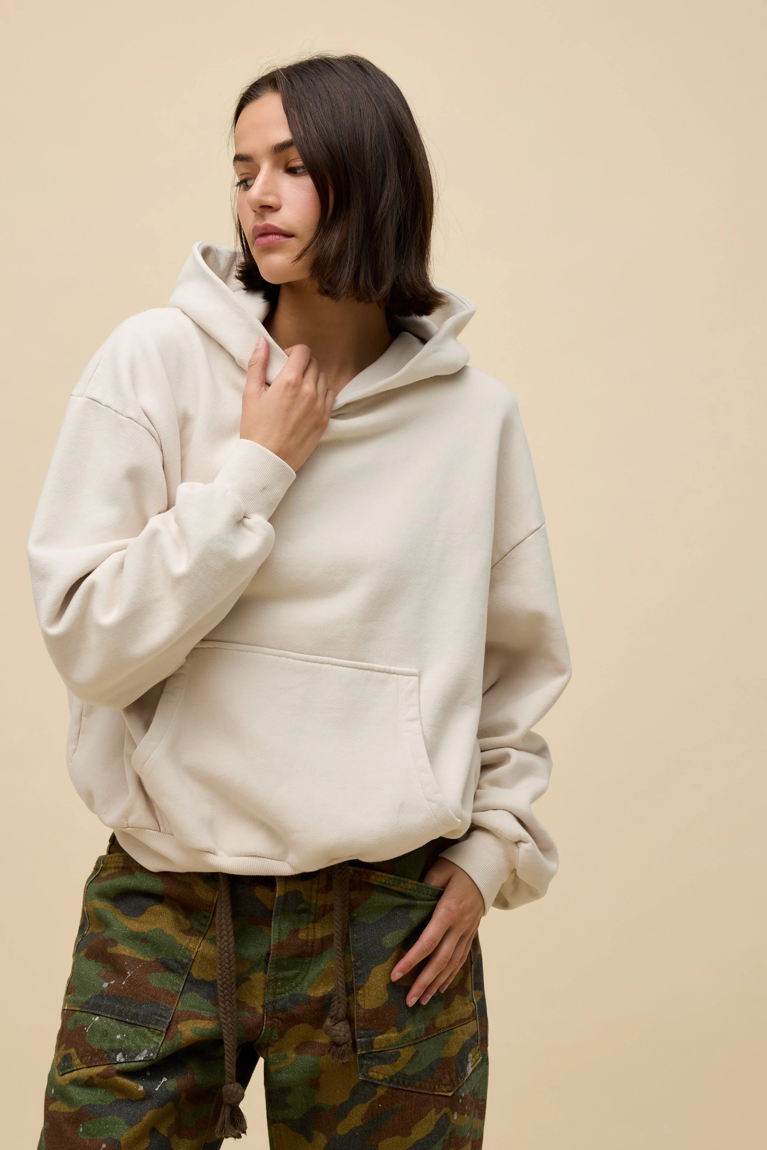 Solid Oversized Hoodie - Image 10