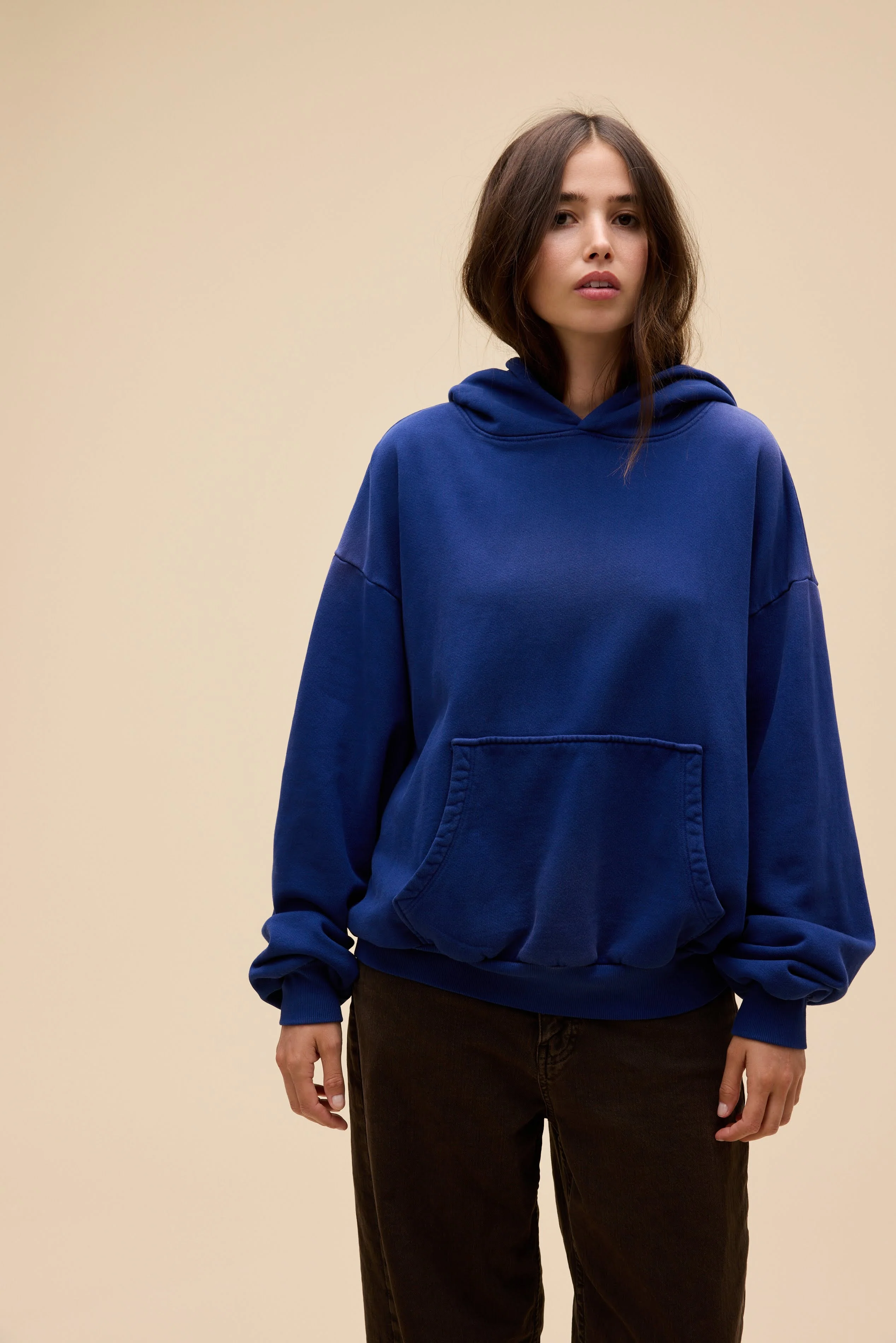 Solid Oversized Hoodie - Image 16