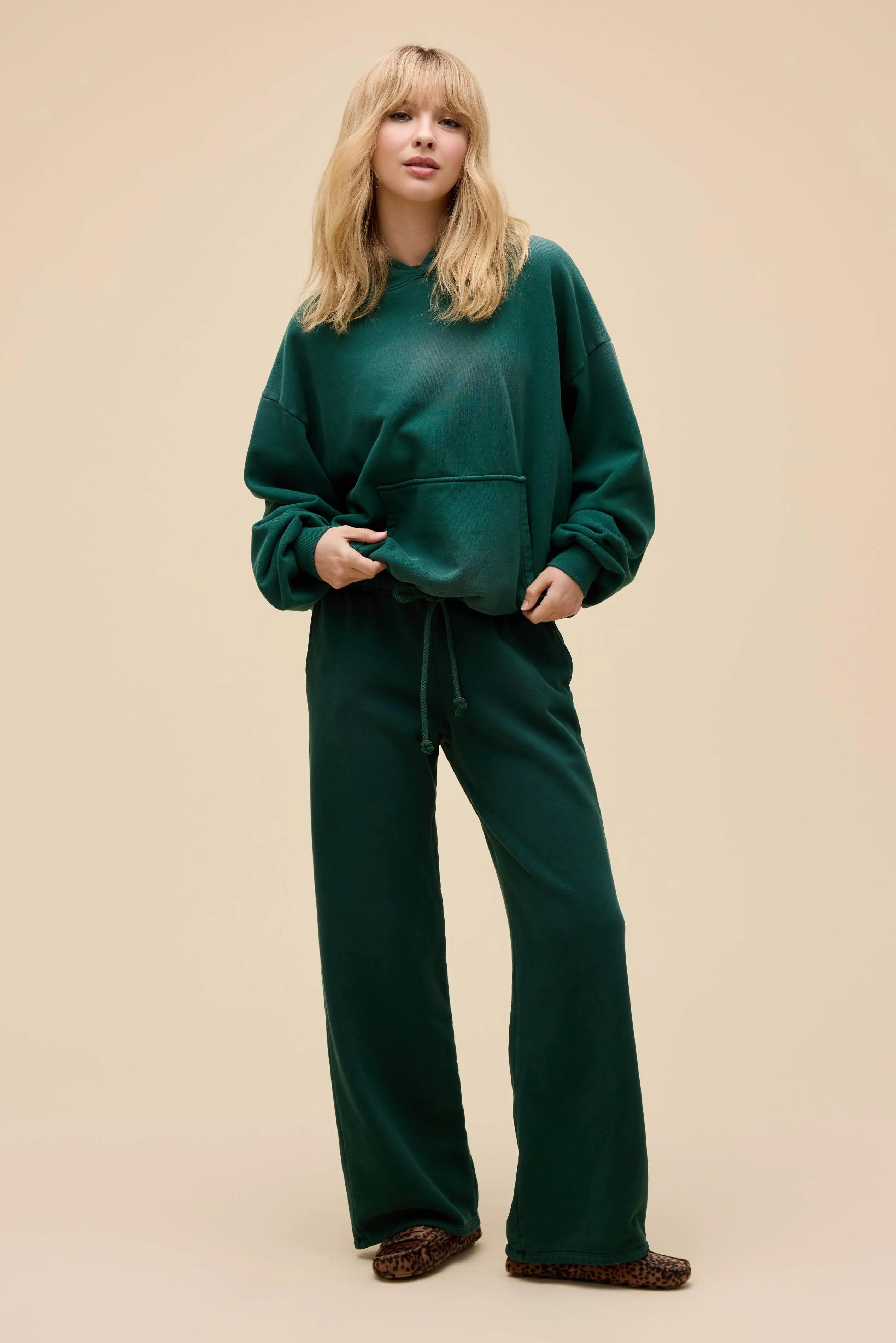 Solid Oversized Hoodie - Image 20