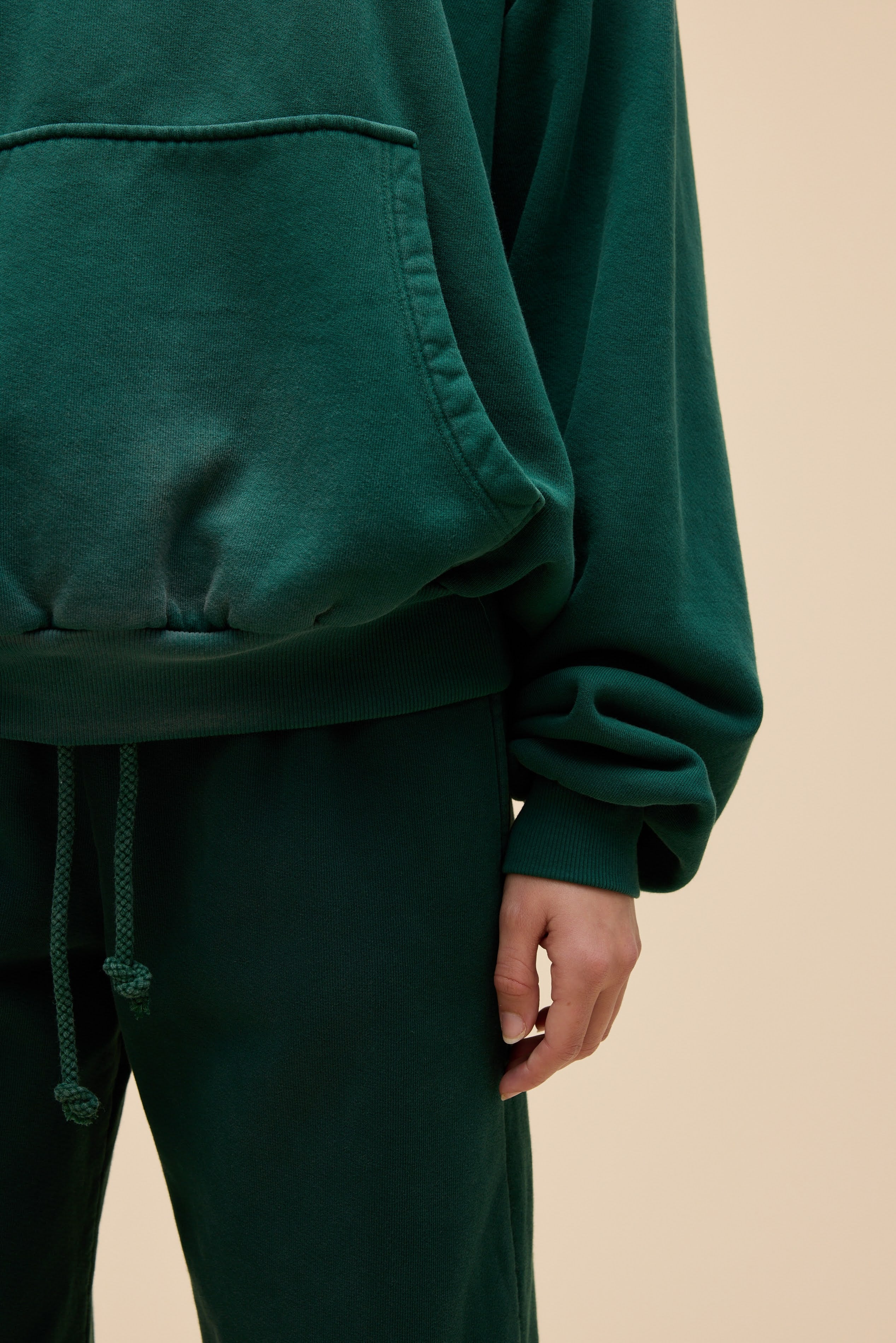 Solid Oversized Hoodie - Image 21
