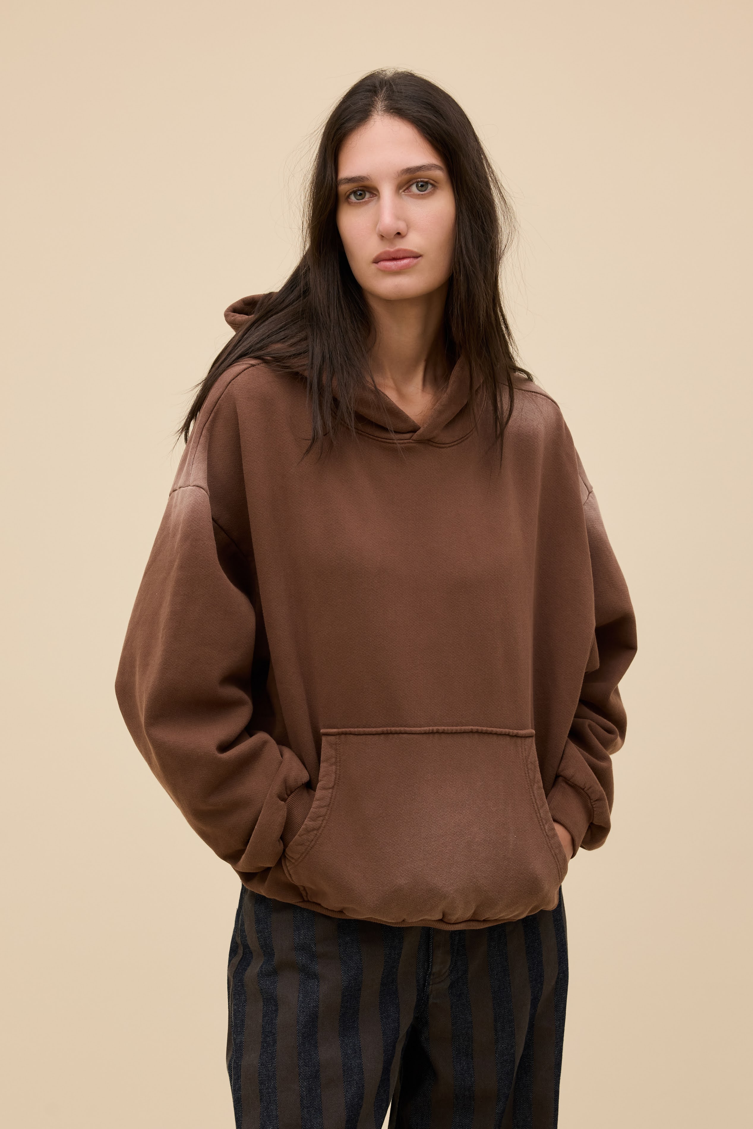 Solid Oversized Hoodie - Image 23