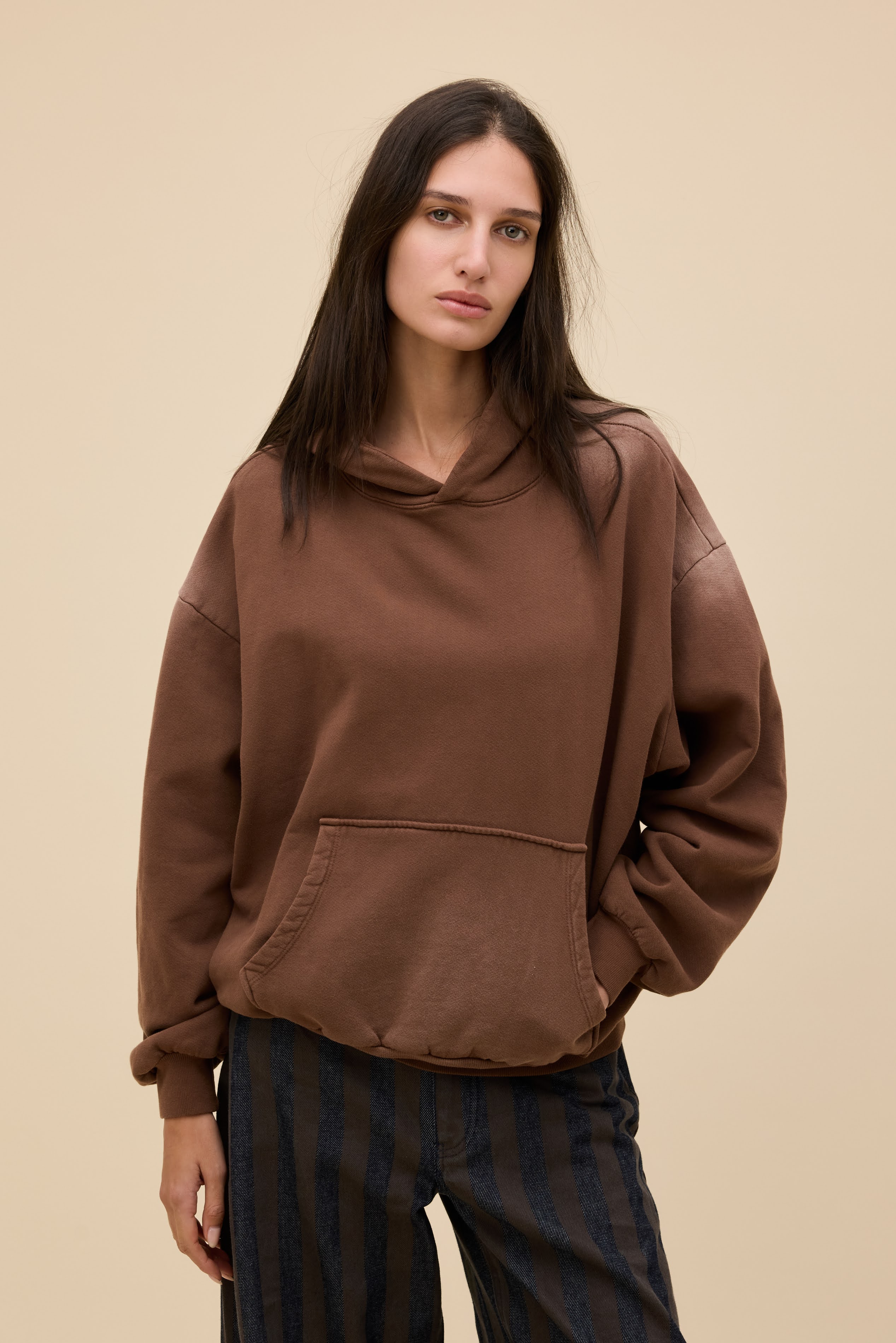 Solid Oversized Hoodie - Image 24