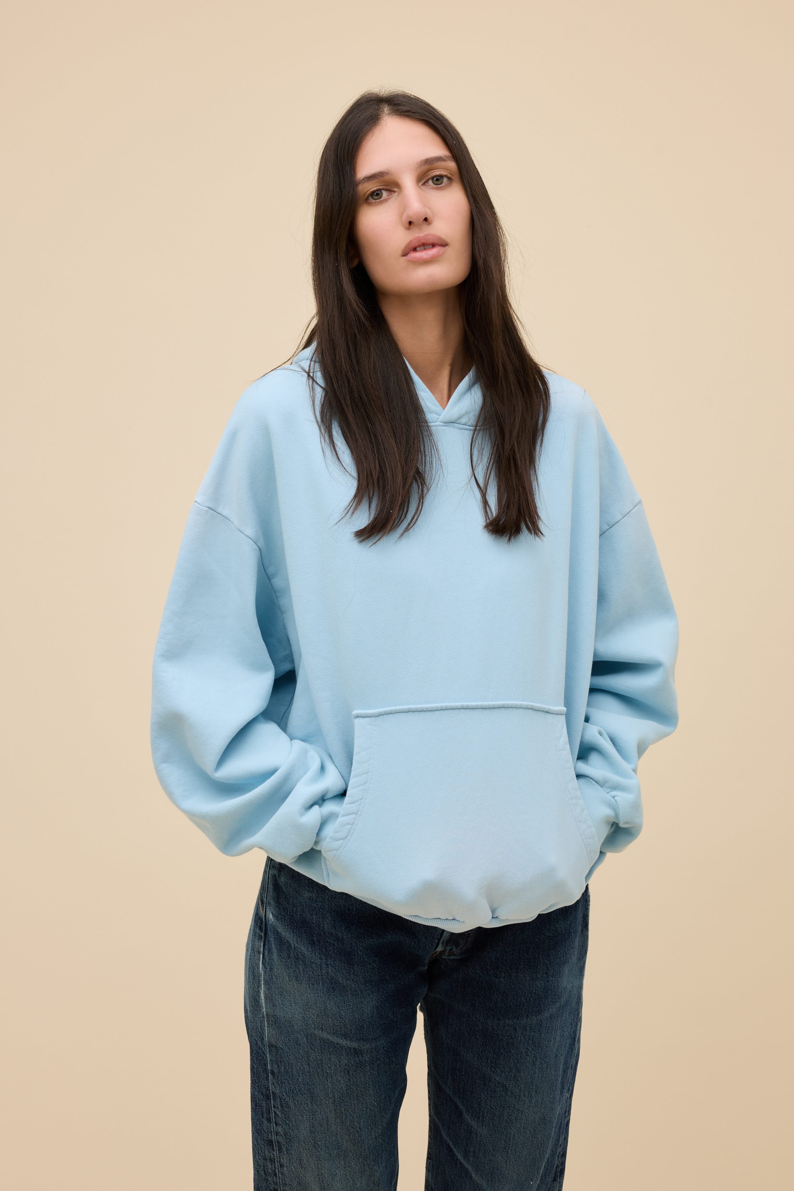 Solid Oversized Hoodie - Image 27