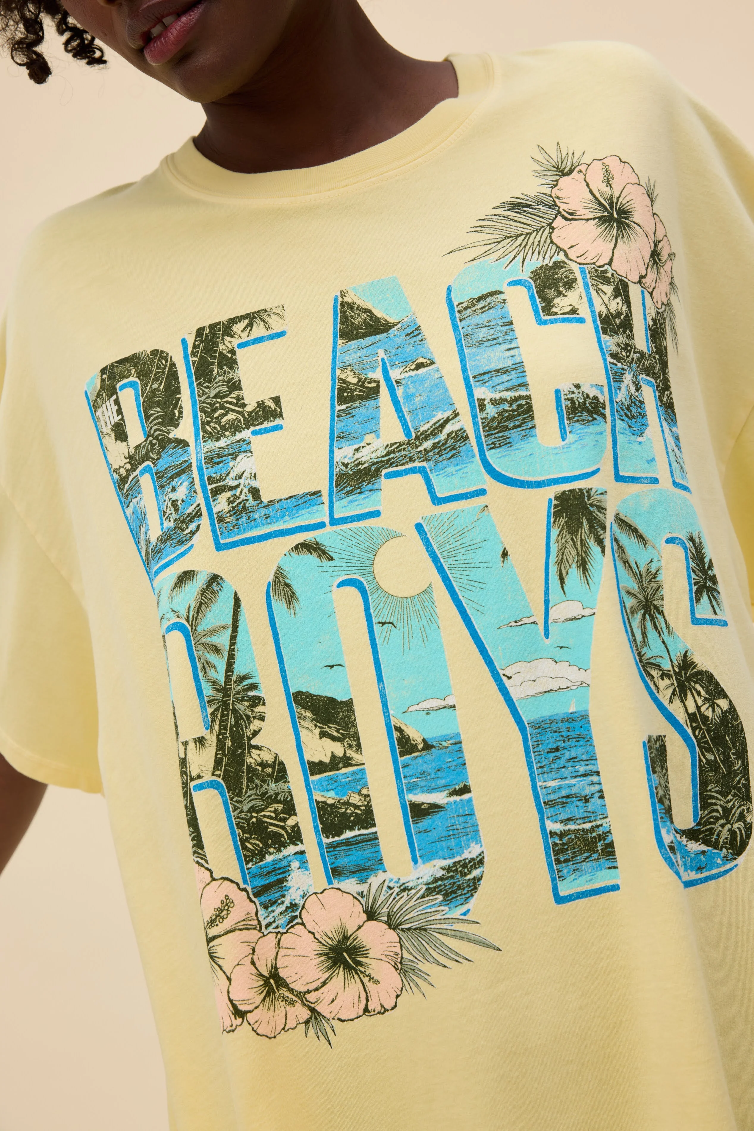 The Beach Boys Tropical Stack OS Tee - Image 3