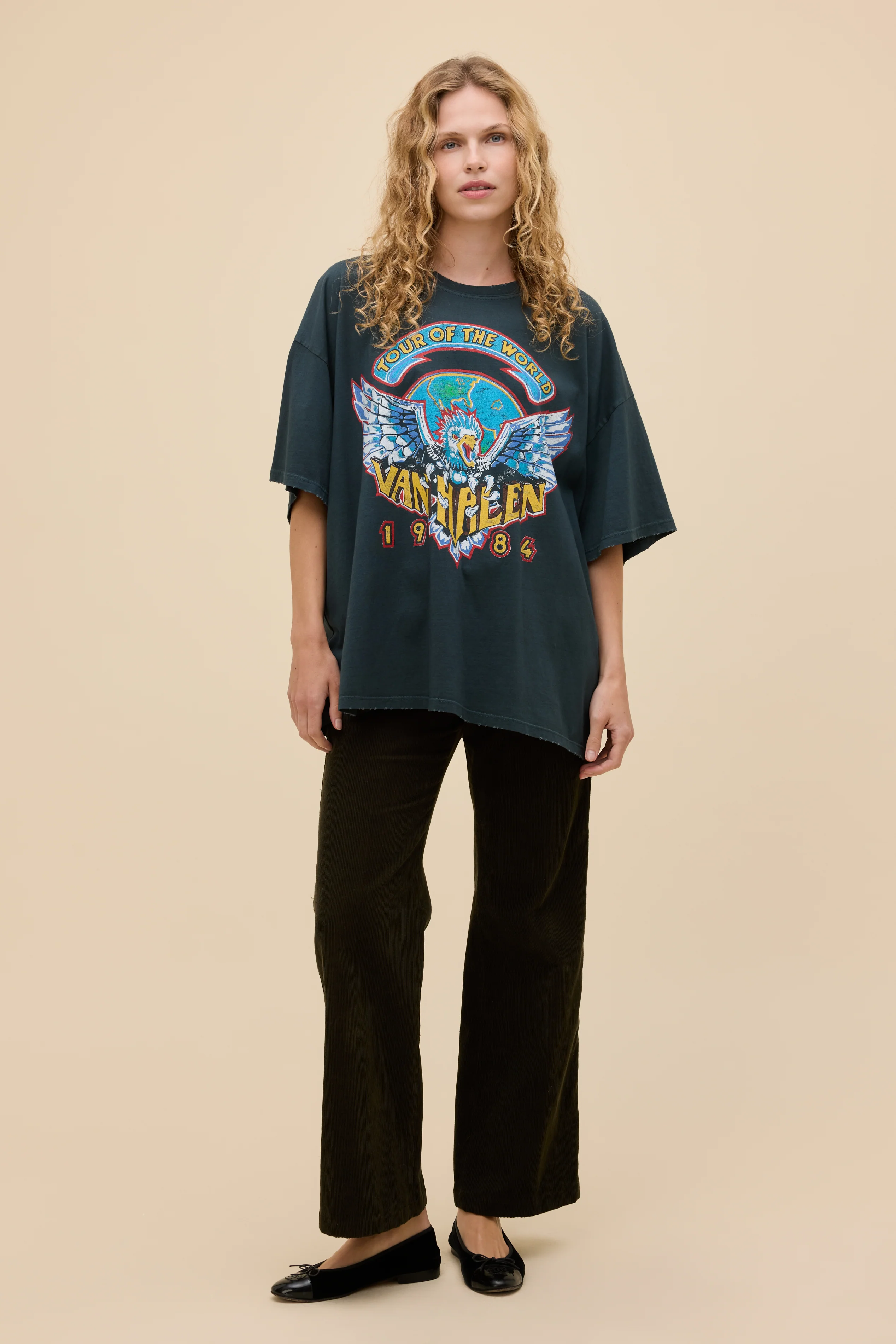 Van Halen Tour of The World OS Tee - Image 3