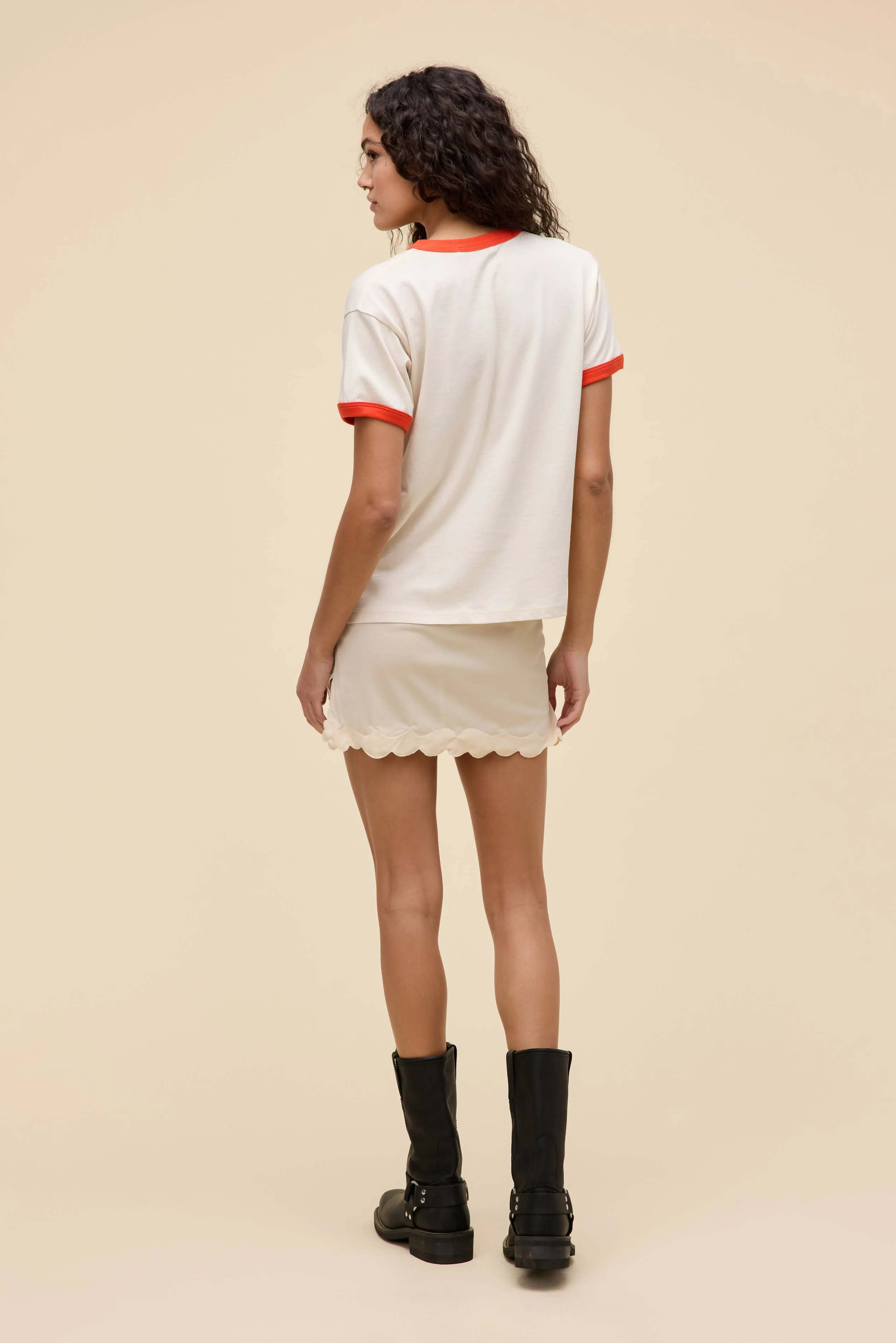 Who Gives A Buck Vintage Ringer Tee - Image 7